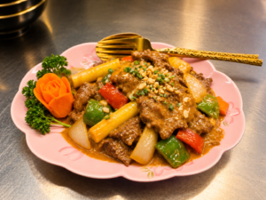 Bœuf à la sauce satay