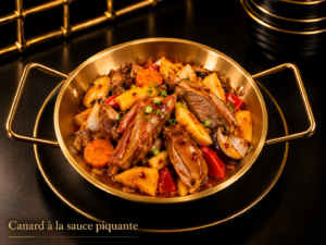 Canard à la sauce piquante