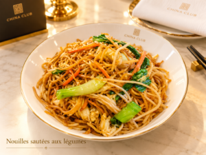 Nouilles sautées aux légumes