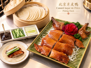 Menu canard laqué de Pékin